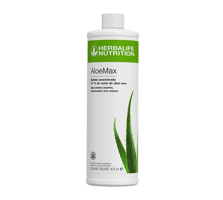 AloeMax Herbalife – Bebida Concentrada de Aloé Vera 473 ml