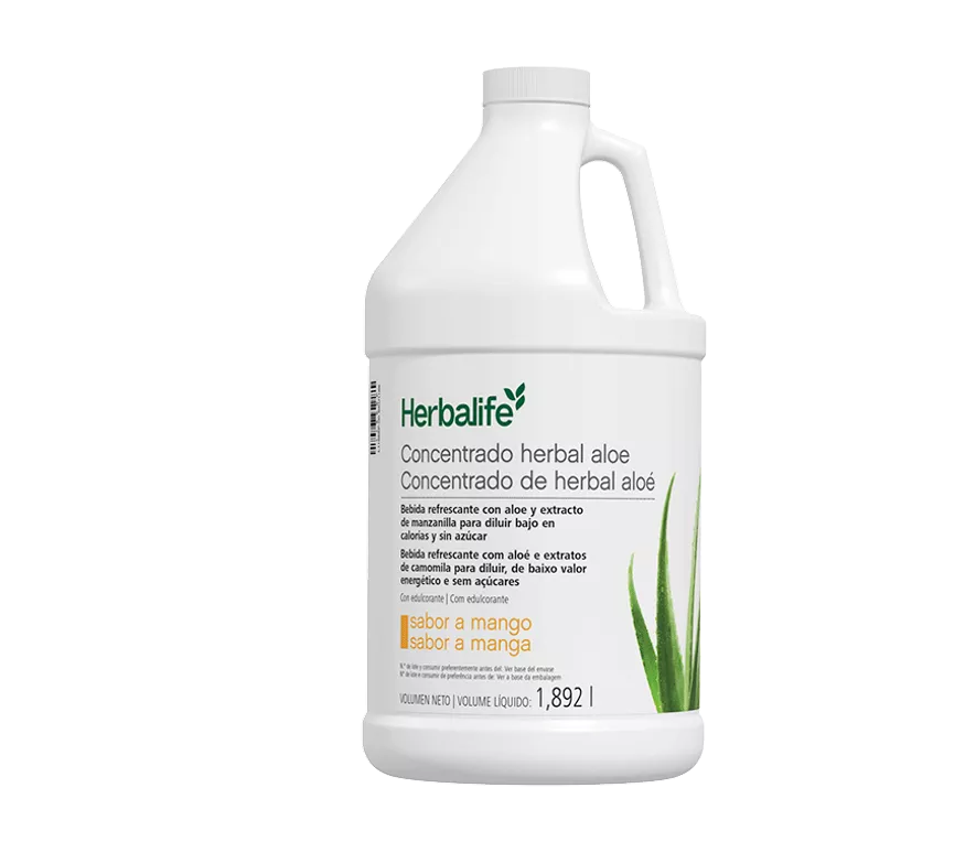 Concentrado de Herbal Aloé Manga Herbalife – 1,892 L
